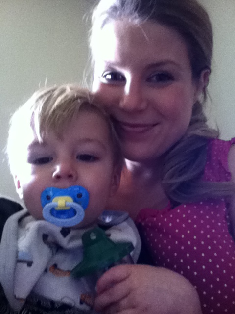 Just before his sister was born.