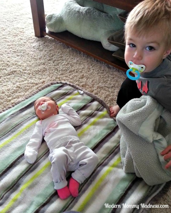 When my babies were babies.